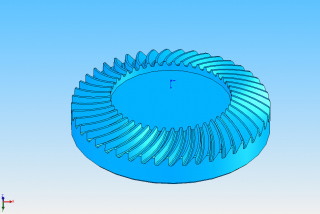 Tooth Contact Analysis of Hypoid Gear