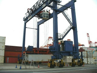 Development of Hybrid System for Transfer Crane