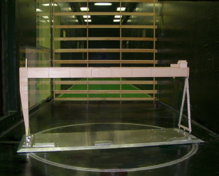 Wind Tunnel Test of Large Crane