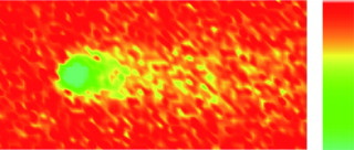 Computer Experiments of Flow Fields by Renormalized Molecular Dynamics Method