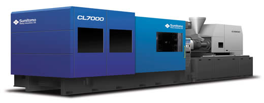 Large-size full electric injection molding machine CL7000