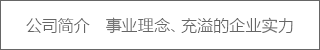 公司简介 / 事业理念、充溢的企业实力