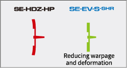 Reducing warpage and deformation