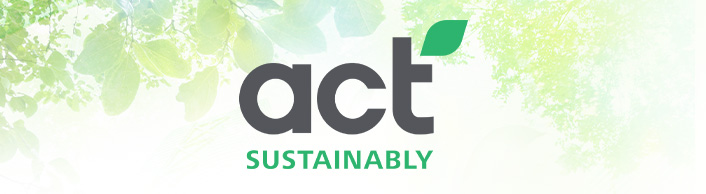 act SUSTAINABLY