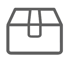 段ボールが描かれたイラスト画像です